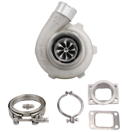 Turbocharger Pulsar PSR 2860 Gen2 475HP .64 T25 Inlet 3" V-Band Outlet Stainless Steel