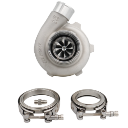Turbocharger Pulsar PSR 2867 Gen2 550HP .82 2.5" V-Band Inlet 3" V-Band Outlet Stainless Steel Main image