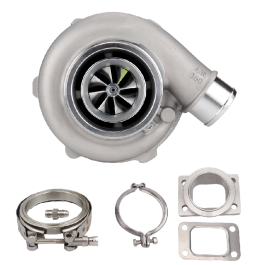 Turbocharger Pulsar PSR 3071 GEN2 650HP .64 T3 Inlet 3" V-Band Outlet Stainless Steel