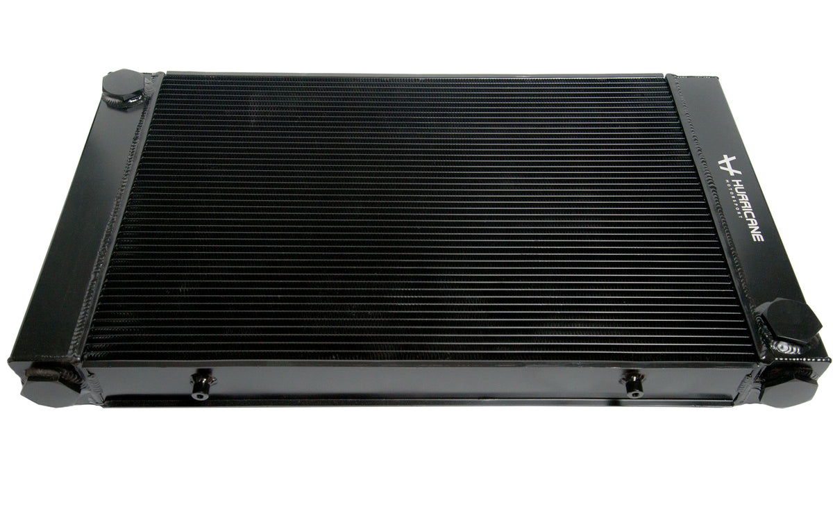 Hurricane Radiator 800x450mm High flow AN20 Universal (Black) Main image