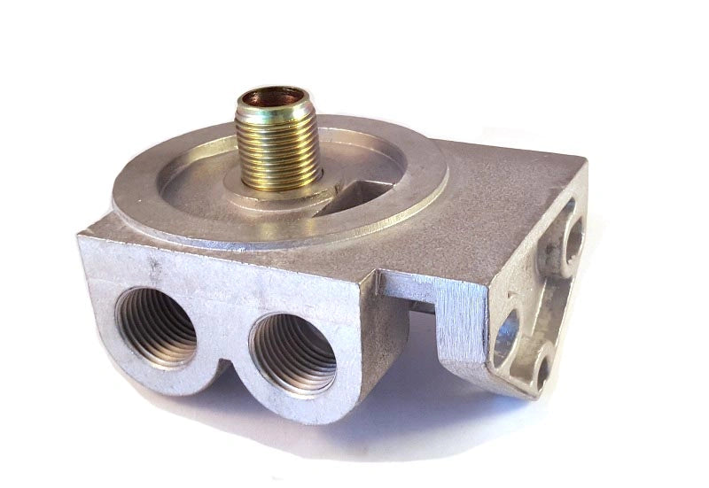 Remote oil filter bracket Left connections Main image
