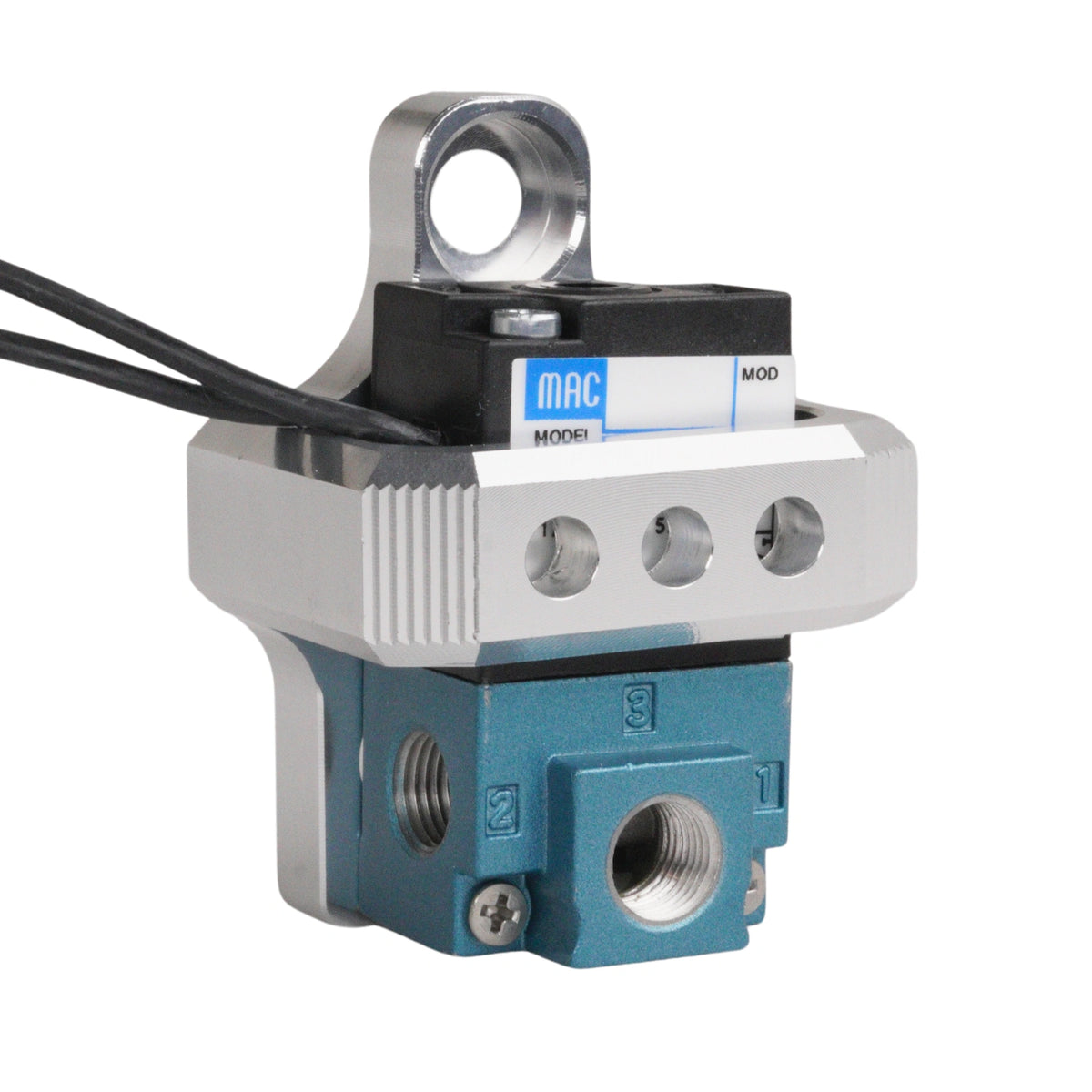 Mounting Bracket For 3 Port Boost Solenoid Silver Main image