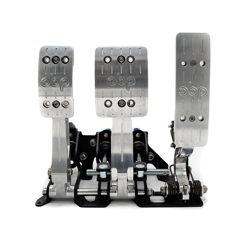 OBP Racing Series Floor mounted Pedal box Silver