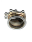 Garrett 5-bolt outlet to  3" V-band (GT/GTX 30/35)