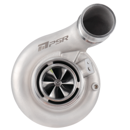 Turbocharger Pulsar PSR 369 1000HP 90° Outlet Comp. Hsg .91 T4 Twin Scroll Inlet 4.21" Marmon V-Band Outlet 76*68 Turbine Wheel Journal Bearing