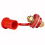 Battery Terminal Bulkhead Feedthrough Positive + (Red)