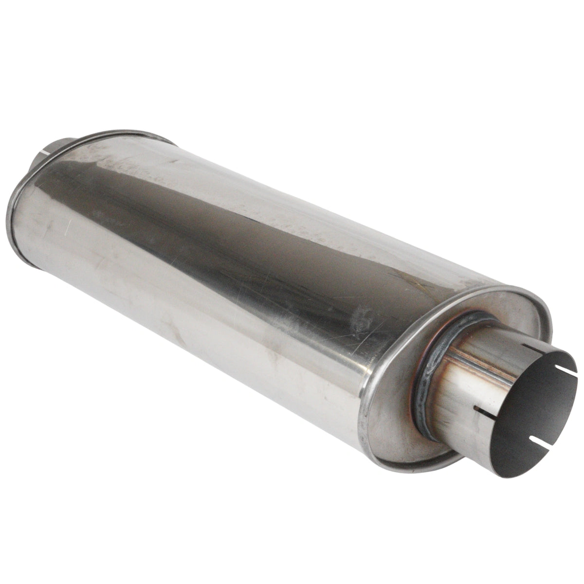 Silencer 4" oval Stainless (63cm) Main image