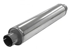 Muffler 3" full flow Stainless (625mm) Main image