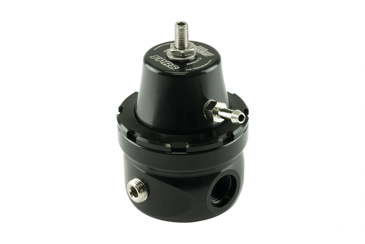 Turbosmart Fuel Pressure Regulator AN6 Black (Sleeper) Main image