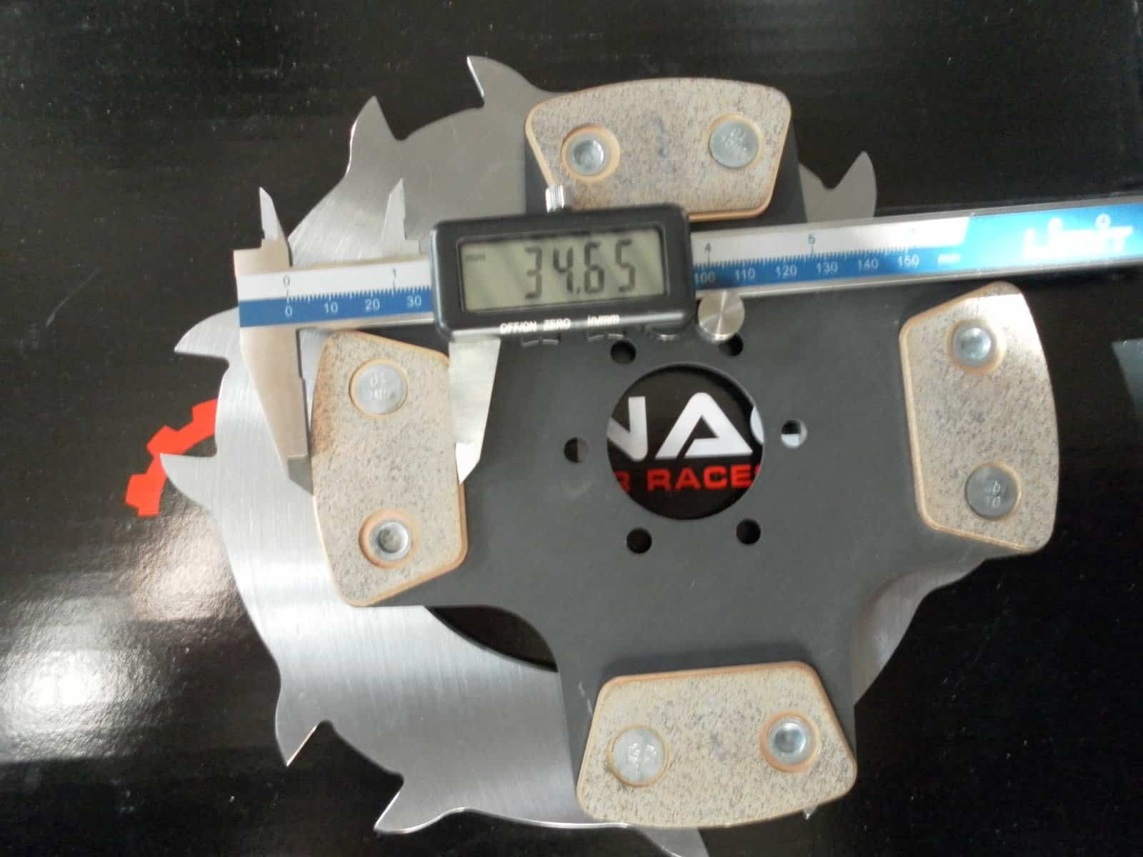 Tenaci - Tilton replacement kit - 184 mm - 4- puck (new style) Secondary image