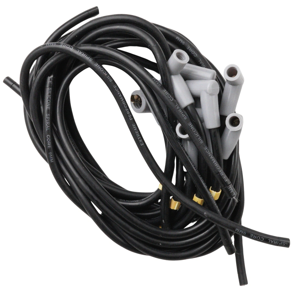 Ignition cable set 90 degrees Black Main image