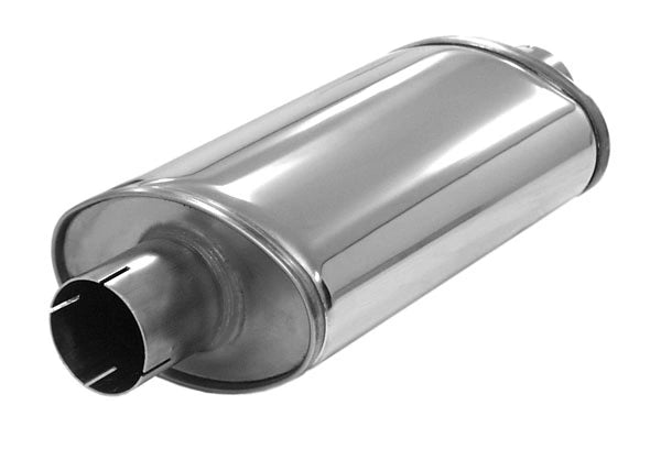 Exhaust silencer Super 2,5" (63mm) Universal Stainless Main image