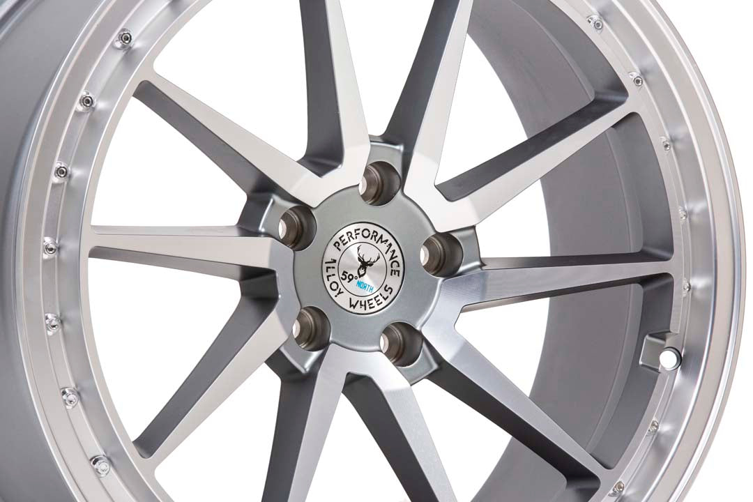 59North S-001 – Matte Gunmetal / Front Polish Sekundaarkujutis