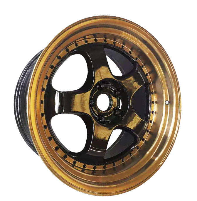 59North D-002 – Gloss Black / Copper Lip