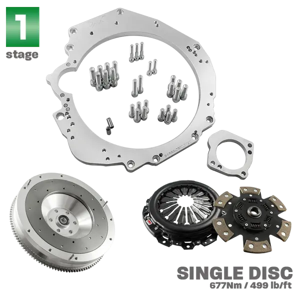 PMC STAGE 1 Ford Barra - Nissan 350Z Z33 370Z Z34 - 250mm / 9.84"