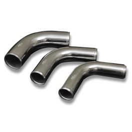 Aluminium elbow 75' 95mm, 30cm Main image