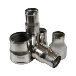 Aluminium reducer 51/76mm Swaged ends Main image