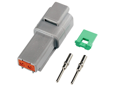 Connector 2-pin DT series Female