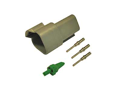 Connector 3-pin DT series Female