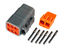Connector 6-pin DTM series male