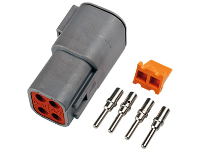 Connector 4-pin DTP series Female
