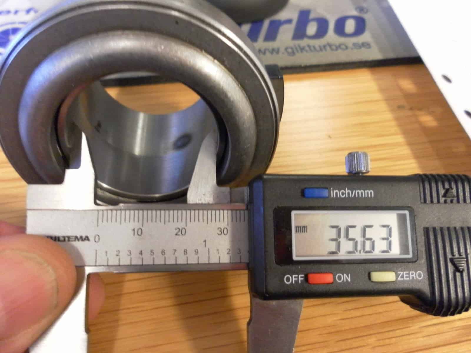 2-step HD release bearing BMW ZF with 35 mm axle for 184/200 mm Tenaci "performance" clutch Secondary image