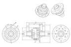 Tenaci Torsen diferentsiaal – Mercedes W203 3.2T AMG