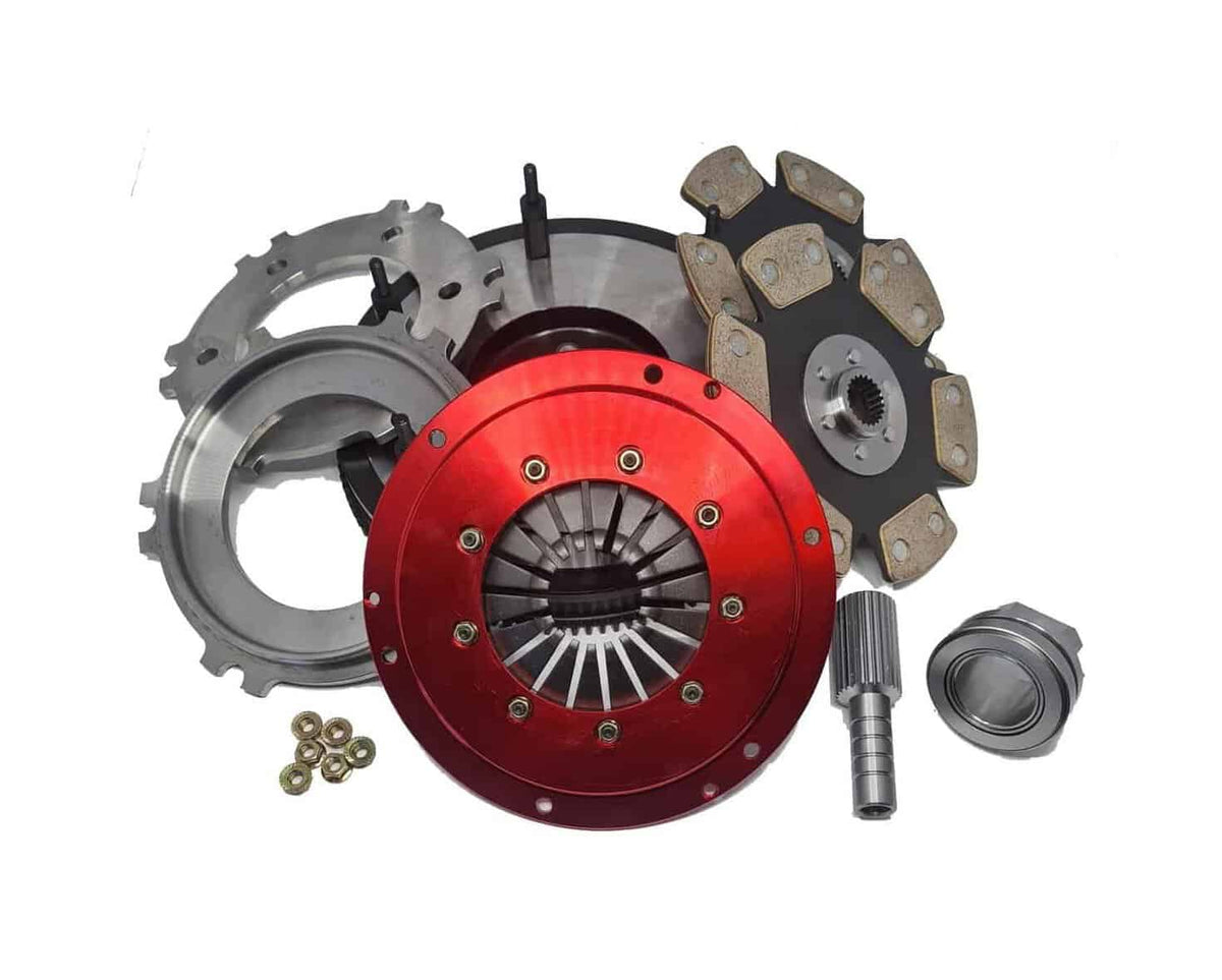 Tenaci "street" twin disc clutch kit 200 mm for BMW 335i - N54-N55 - 8 bolt